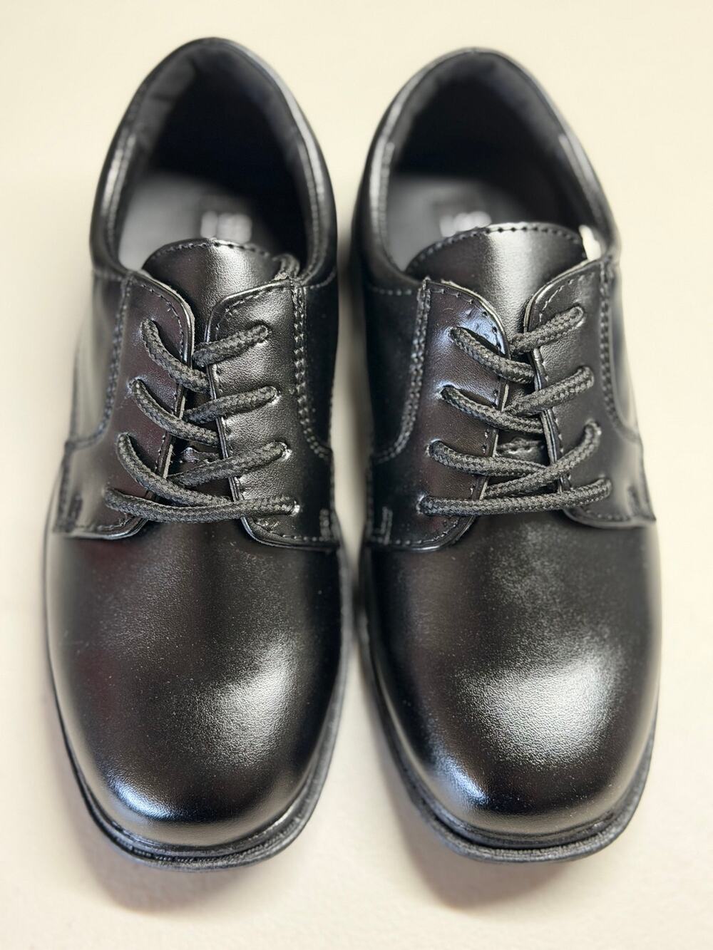 NEW! 10M Stacy Adams Austin Boys Lace-Up Oxford Shoe Black